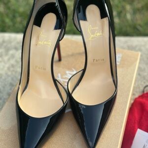 Christian Louboutin Black Stiletto Heels